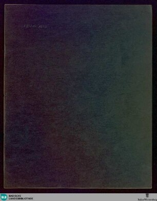 Dahin - Mus. Hs. 1199 : Bariton, orch; b
