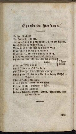 Sprechende Personen