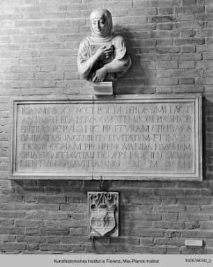 Büste von Giovanni Boccaccio