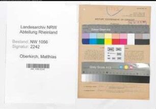 Entnazifizierung Matthias Oberkirch , geb. 02.01.1892 ()