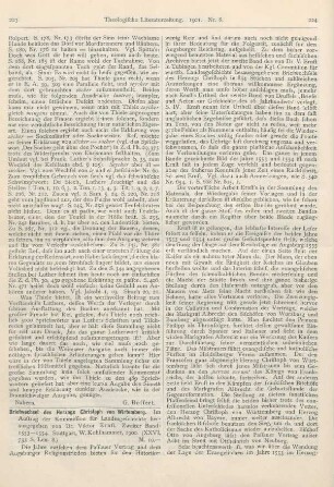 223-226 [Rezension] Ernst, Viktor (Hrsg.), Briefwechsel des Herzogs Christoph von Wirtemberg. Zweiter Band: 1553 - 1554