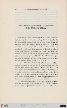 17: Trovamenti risguardanti la topografia e la epigrafia urbana, [36]