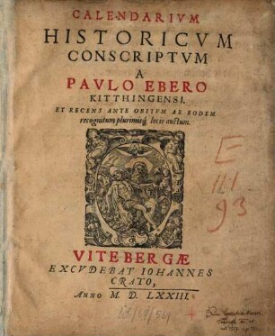 Calendarivm Historicvm