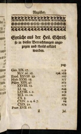 Sprueche aus der heil. Schrift