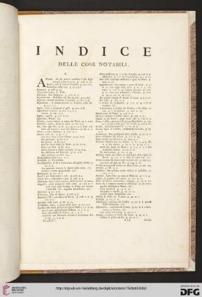 Indice delle cose notabili