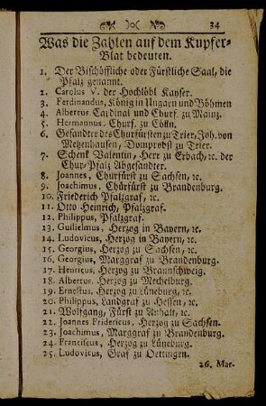 Was die Zahlen auf dem Kupfer-Blat bedeuten