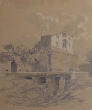 Brücke und Tor del Maffa, Sorrent