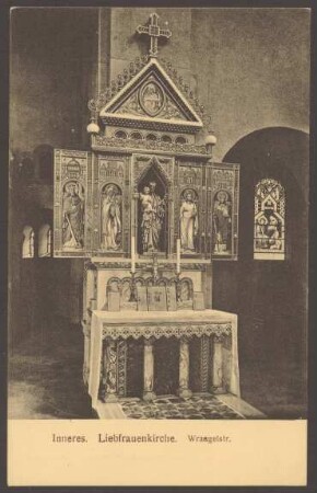 Ansichtskarte Altar der Liebfrauenkirche, Wrangelstraße 50-51