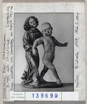 München: Bayerisches Nationalmuseum, Engel mit Christuskind