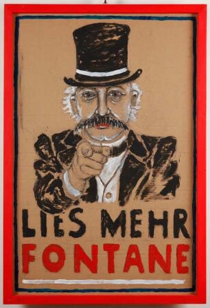 Gemälde Lies mehr Fontane