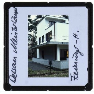 Dessau, Meisterhäuser,Dessau, Meisterhaus Muche/Schlemmer