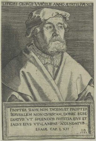 Bildnis des Georgii Wicelii