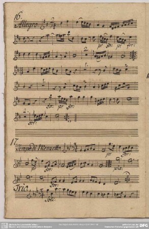 16. Allegro, D-Dur