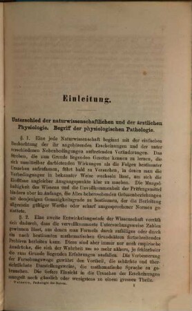 Versuch einer physiologischen Pathologie der Nerven, 1