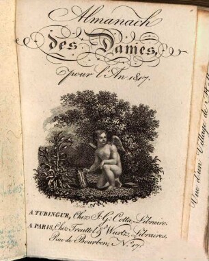 Almanach des dames : pour l'an ..., 1817