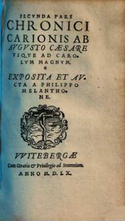 Chronicon Carionis, 2
