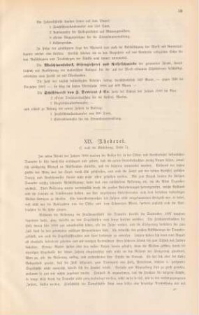 XIX. Rhederei.