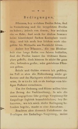 Bedingungen.