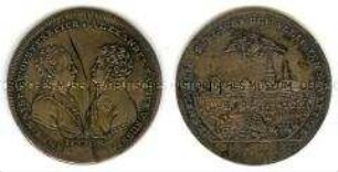 Deutschland, Preußen, Medaille auf die Völkerschlacht bei Leipzig