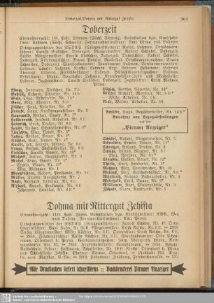 Dohma mit Rittergut Zehista