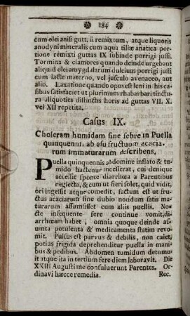 Casus IX. - Casus XIII.