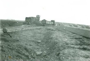 Saaledurchstich Eiserfurt (Kalkbergrutsch bei Bernburg), Latdorf, 1933
