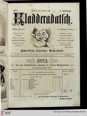 Hefte 5-9, Februar 1852