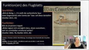 Frühformen der Sprache-Bild-Kommunikation - Erklärvideo mit PD Dr. Nina-Maria Klug (05/05)