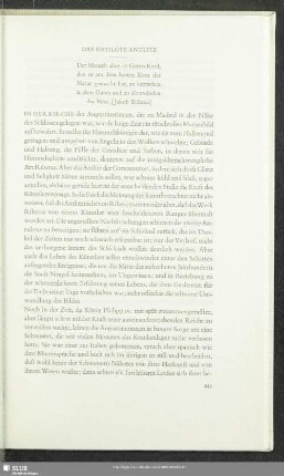 Das Getilgte Antlitz