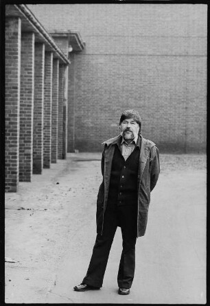 Der Regisseur Ralf Kirsten in den Spielfilmstudios der DEFA in Potsdam-Babelsberg