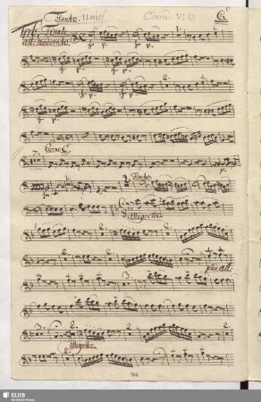 1176. Finale: Cara mio ben o Dio / Naumann, J.G.