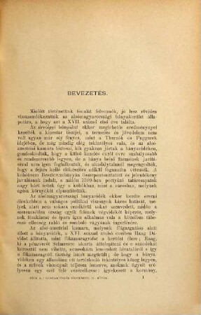 Alsó Magyarország bányamivelésének története, 2. 1600-tól 1650-ig