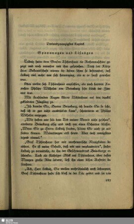 Dreiundzwanzigstes Kapitel: Spannungen und Lösungen
