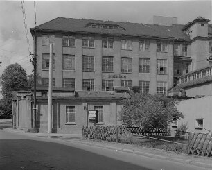 Gurtweberei-Betrieb, um 1900, Großröhrsdorf