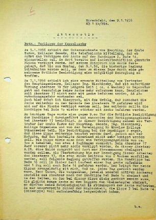 1.2.1 Zusammenarbeit VR Polen: Aktennotiz Verkippen der Kesselasche