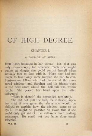 Of high degree, 2