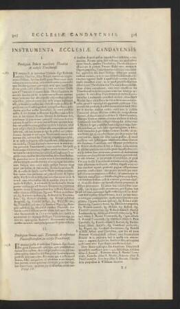 Instrumenta Ecclesiae Gandaviensis