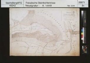 Windberg und dessen Umgebung (Fluren von Klein- und Großburgk, Niederhäslich und Deuben) mit Angabe der im oberen Rotliegenden befindlichen und zu Tage anstehenden Zerklüftungen