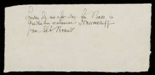 Brief von Jacob Grimm an Unbekannt