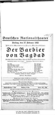 Der Barbier von Bagdad