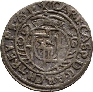 Münze, Petermännchen, 1672