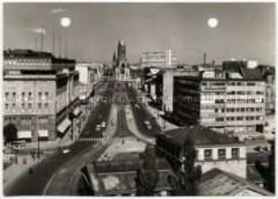Berlin, Tauentzienstraße und Kaiser-Wilhelm-Gedächtniskirche