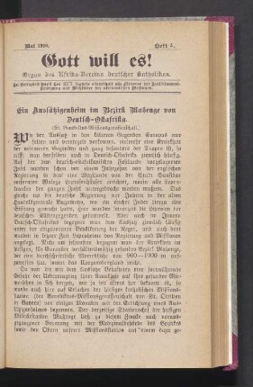 Mai 1910. Heft. 5