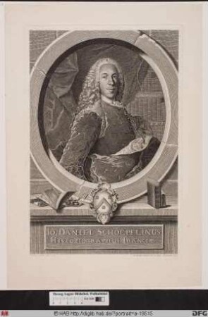 Bildnis Johann Daniel Schoepflin