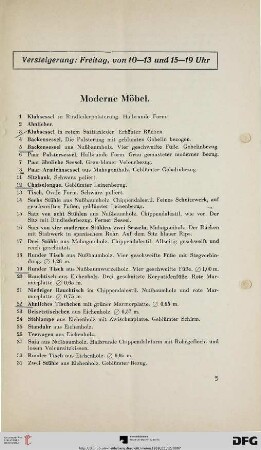 Freitag, von 10-13 und 15-19 Uhr (Nr. 1-450)