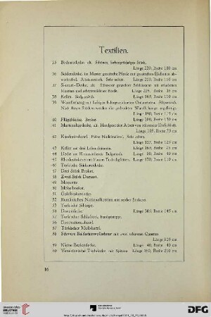 Textilien (Nr. 35-60)