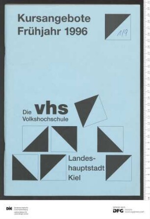 Programm 2. Semester 1995/1996