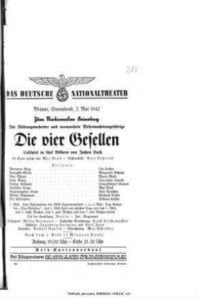 Die vier Gesellen