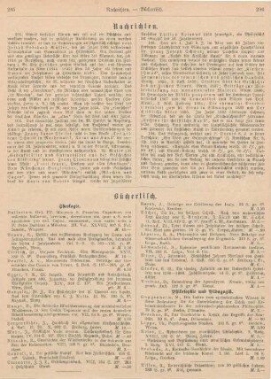 285-286 Nachrichten