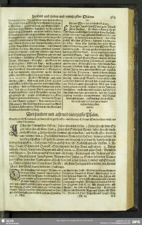 Außlegung des hundert und acht und viertzigsten Psalms